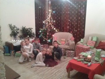 Naše prvé Vianoce (24. 12. 2015)
