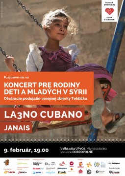 KONCERT PRE RODINY, DETI A MLADÝCH V SÝRII