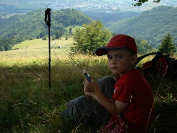 Špania dolina napríklad zo Sásovej