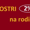 ZAOSTRI 2% na rodinu