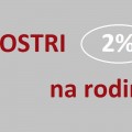 ZAOSTRI 2% na rodinu