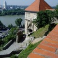 Bratislavský hrad a parlament